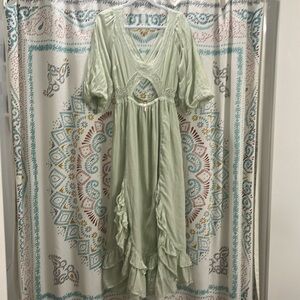 Free people X’s and O’s midi dress